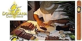 Cigar roller at Forida wedding